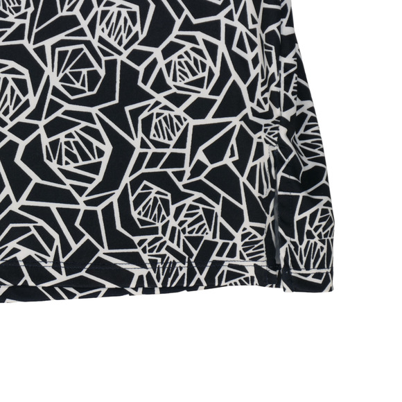 Stretchy Artsy Mini Skort Womens Size XXL Skirt Shorts Zippered Pocket Geometric - Picture 5 of 9